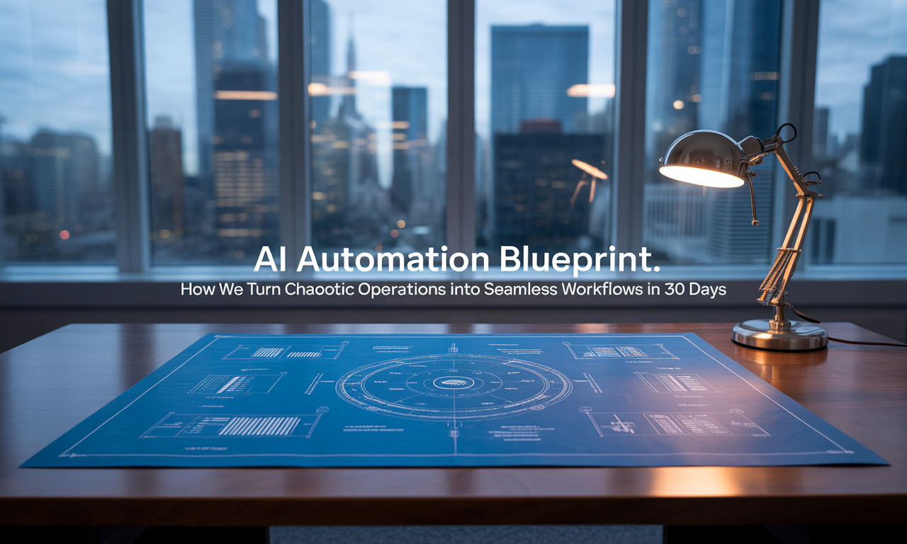 The AI Automation Blueprint: How We Turn Chaotic Operations into Seamless Workflows in 30 Days